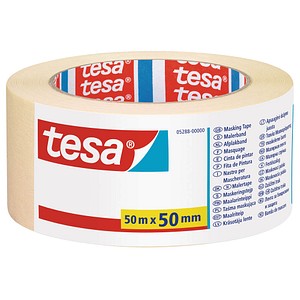 tesa ECONOMY Kreppband beige 50,0 mm x 50,0 m 1 Rolle