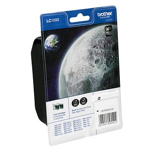 2 brother LC-1000BK schwarz Tintenpatronen 2 brother LC-1000BK schwarz Tintenpatronen