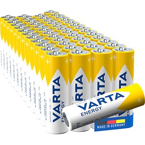 VARTA Batterien ENERGY Alkali-Mangan Mignon AA 1,5 V, 50 St.