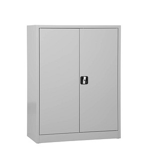 Gürkan Stahlschrank 100027 lichtgrau 2 Fachböden 92,0 x 42,0 x 120,0 cm, aufgebaut, 1 St.