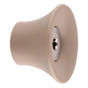 WAGNER® design yourself Garderobenhaken TULIP GH 0321 mit 1 Haken taupe, 1 St.