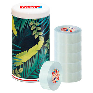 tesa ECO & CRYSTAL Dose Klebefilm transparent 19,0 mm x 33,0 m 6 Rollen