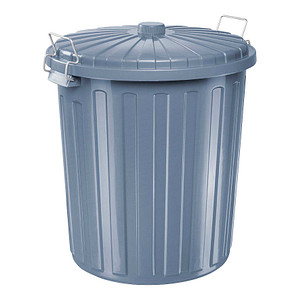 helit Mülleimer 55,0 l grau, 1 St.
