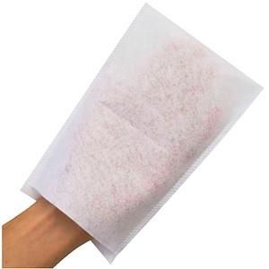 HYGOSTAR unisex Einmalwaschlappen MOLTON weiß Einheitsgröße, 50 St.