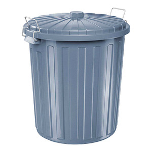 helit Mülleimer 73,0 l grau, 1 St.