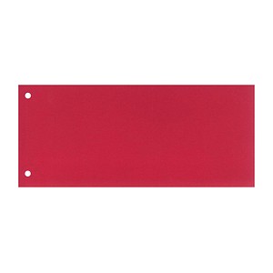 Wekre Trennstreifen rot, 180 g/m² Karton 24,0 x 10,5 cm, 100 Blatt