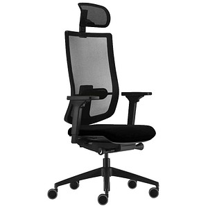 sedus Bürostuhl se:do pro light 2, AP-896/002 Stoff schwarz, Gestell schwarz