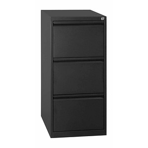 Gürkan Hängeregistraturschrank schwarz 3 Schubladen 40,0 x 62,0 x 101,0 cm, 1 St.