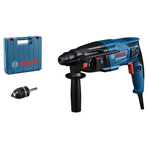 BOSCH Professional GBH 2-21 Bohrhammer, SDS-plus, Schnellspannbohrfutter, 720 W, 2 Joule