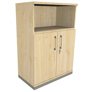 fm Regalschrank Oldenburg, 4260429767502 königsahorn 80,0 x 44,2 x 113,3 cm, 1 St.