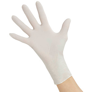 NITRAS MEDICAL unisex Einmalhandschuhe WHITE WAVE weiß Größe L, 100 St.