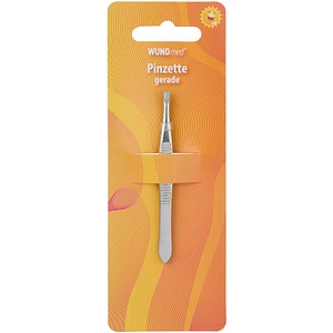 WUNDmed® gerade Spitze Pinzette, 1 St.