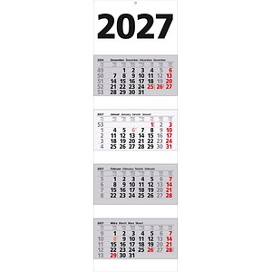 4-Monats-Wandkalender 2027, 1 St.