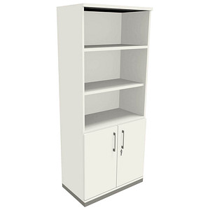 fm Regalschrank Oldenburg, 4260672331833 weiß 80,0 x 44,2 x 186,9 cm, 1 St.