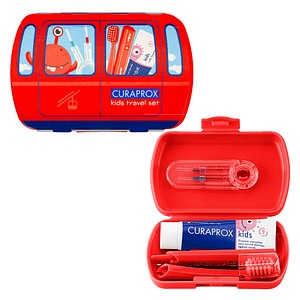 CURAPROX Zahnbürste KIDS Travel-Set, 1 Set