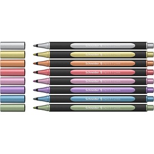 Schneider 020 Lackmarker farbsortiert 1,0 - 2,0 mm, 8 St.