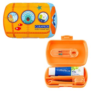 CURAPROX Zahnbürste KIDS Travel-Set, 1 Set