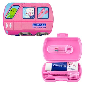 CURAPROX Zahnbürste KIDS Travel-Set, 1 Set