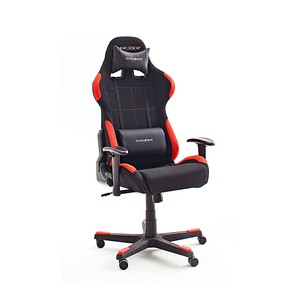 DXRacer Gaming Stuhl Formula Serie, Größe L, OH-FD01-NR Stoff schwarz