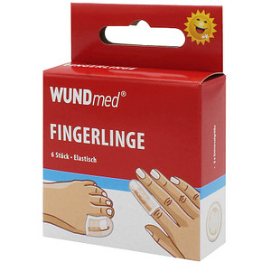 WUNDmed® Pflaster Fingerlinge transparent, 6 St.