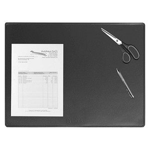 Printus Schreibtischunterlage schwarz Kunststoff 63,0 x 50,0 cm, 1 St.