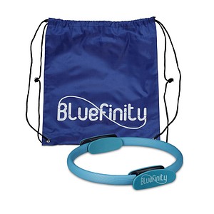 relaxdays Pilates-Ring blau