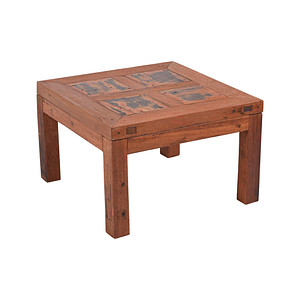 Garden Pleasure Gartentisch KOKODA braun quadratisch 70,0 x 70,0 x 45 cm