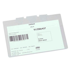 EICHNER Sichttaschen DIN A5 quer transparent glatt 8,0 mm, 50 St.