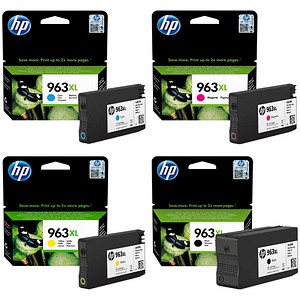 HP 963XL(3YP35AE) schwarz, cyan, magenta, gelb Druckerpatronen, 4er-Set