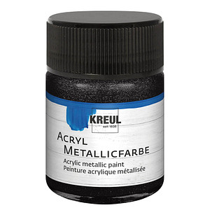 KREUL Acrylfarbe schwarz 50,0 ml, 1 St.