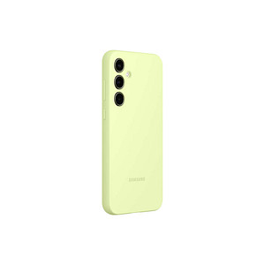 SAMSUNG Silicone Case Handy-Cover für SAMSUNG Galaxy A35 grün