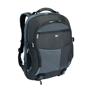 Targus Laptop-Rucksack Atmosphere XL Kunstfaser schwarz, blau 20,0 l bis 45,7 cm (18 Zoll)