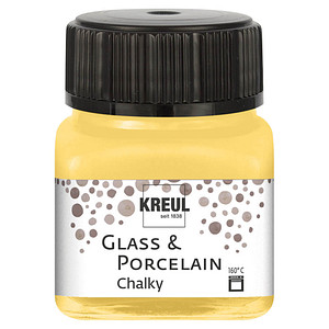 KREUL Chalky Porzellanfarben gelb 20,0 ml