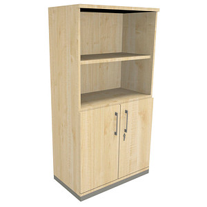 fm Regalschrank Oldenburg, 4260429767991 königsahorn 80,0 x 44,2 x 151,7 cm, 1 St.