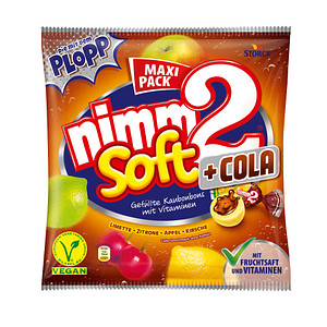 nimm2® Soft + Cola Kaubonbons 67 St./ 345,0 g, 1 Pack