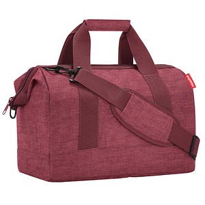 reisenthel® Reisetasche allrounder M Kunstfaser twist maroon MS3104