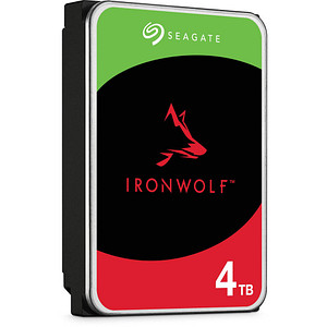 Seagate IronWolf (Luft, 202 MB/s, 5400 U/Min) 4 TB interne HDD-NAS-Festplatte