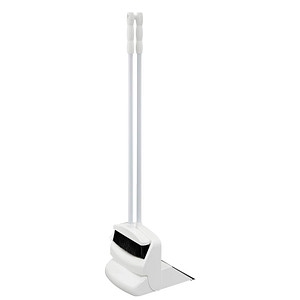 haug® bürsten Kehrgarnitur mit langem Stiel futura weiß Kunststoff 26,0 cm breit