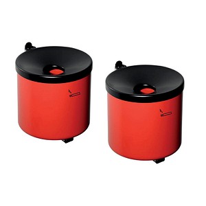TKG Rondo senior Wandaschenbecher rot, 2 St.