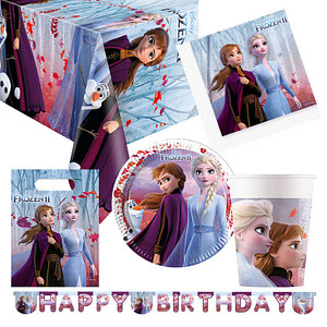 Party-Set XXL Disney Frozen II 45-tlg., 1 Set