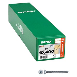 SPAX® Holzbauschrauben T50 Senkkopf WIROX 1201011004005 10 mm x 400 mm, 50 St.