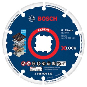 AKTION: BOSCH Trennscheibe EXPERT Diamond Metal Wheel X-LOCK, 1 St. mit Prämie nach Registrierung