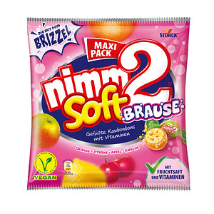 nimm2® soft Brause Kaubonbons 67 St./ 345,0 g, 1 Pack