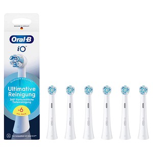 Oral-B iO Ultimative Reinigung Zahnbürstenaufsätze, 6 St.
