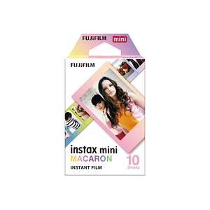 FUJIFILM instax mini Sofortbildkamera-Film MACARON, 10 St.