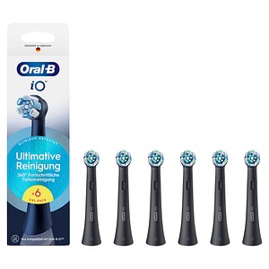 Oral-B iO Ultimative Reinigung Zahnbürstenaufsätze, 6 St.