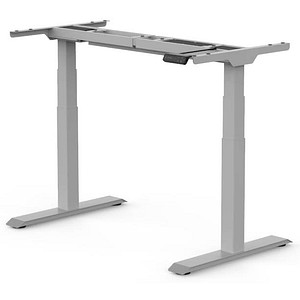 FlexiSpot E7 elektrisch höhenverstellbares Schreibtischgestell grau ohne Tischplatte, T-Fuß-Gestell grau 110,0 - 190,0 x 68,0 cm
