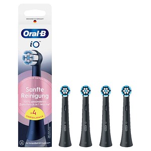 Oral-B iO Sanfte Reinigung Zahnbürstenaufsätze, 4 St.