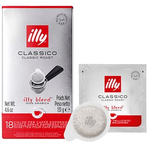 illy® Classico E.S.E Kaffeepads, Arabicabohnen 18 St.