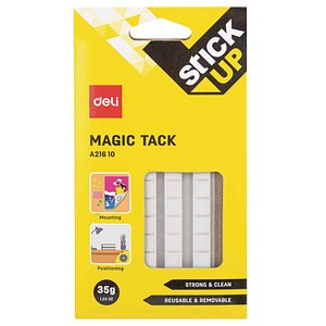 deli Stick Up MAGIC TACK doppelseitige Klebepads für max. 35,0 g, 10,0 x 10,0 mm, 75 St.